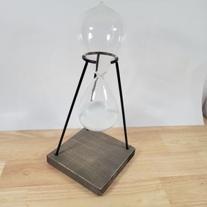 Rustic Hour Glass Decor Farmhouse Decoration